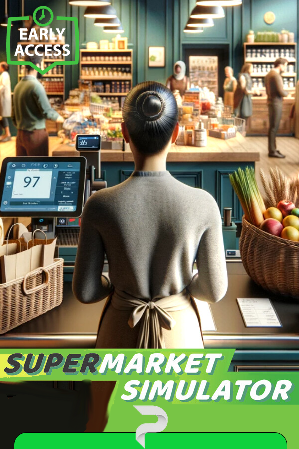 Supermarket Simulator v.1.3.0 [Папка игры] (2025)